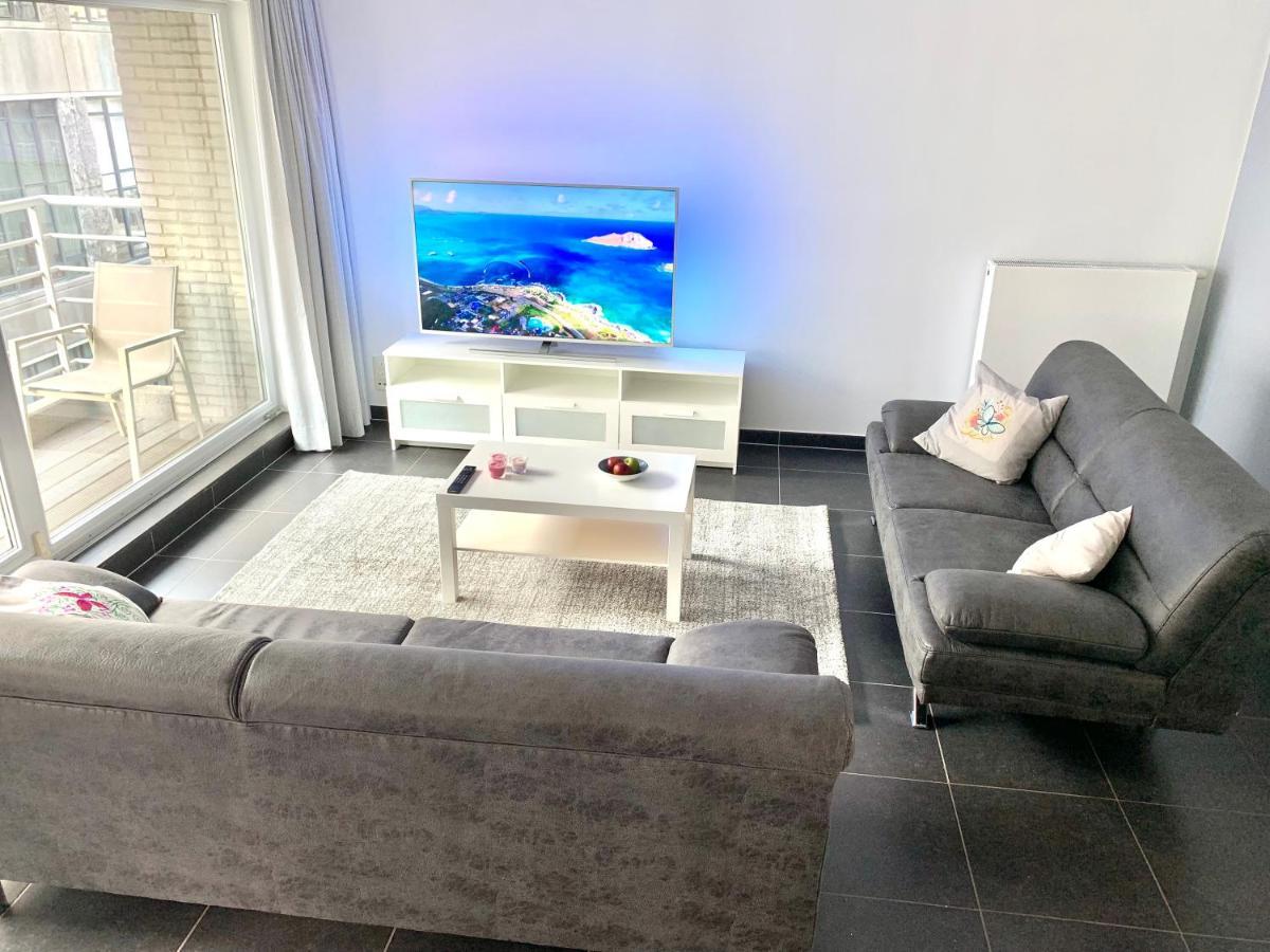 Vakantieappartement Emiel Centrum Oostende Met Garage 外观 照片